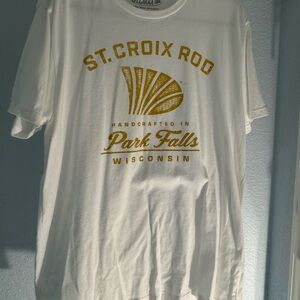 St. Croix White mens t shirt XL